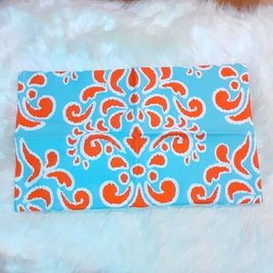 New!! Hofdeco Orange Blue Pillowcase/Cover